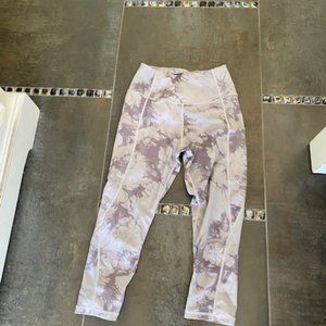 Size S Yoga Pants Multi Lavender and grey color